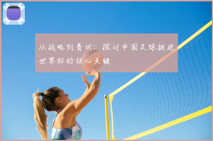 从战略到青训:探讨中国足球挺进世界杯的核心关键
